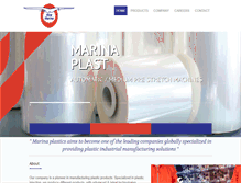 Tablet Screenshot of marinaplast.com